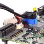SILVERSTONE Seriel ATA-kabel Sort 18cm (SST-CP12)