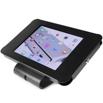 StarTech Secure Tablet Enclosure Stand- Lockable Anti Theft Steel Desk or Wall Mount for 9.7" iPad / Tablet - VESA Compatible (SECTBLTPOS) stativ - for nettbrett - svart (SECTBLTPOS)