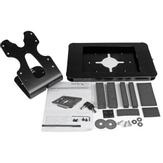 StarTech Secure Tablet Enclosure Stand- Lockable Anti Theft Steel Desk or Wall Mount for 9.7" iPad / Tablet - VESA Compatible (SECTBLTPOS) stativ - for nettbrett - svart (SECTBLTPOS)