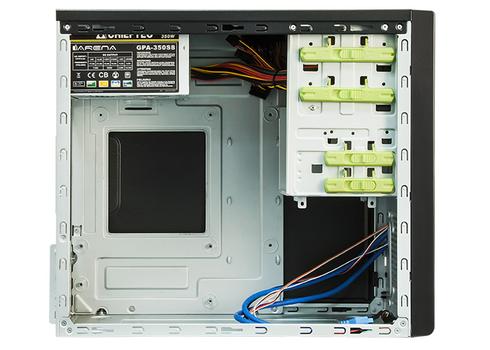 CHIEFTEC Uni XT-01B 350W Minitower,  mATX, Black (XT-01B-350GPB)