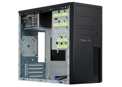 CHIEFTEC Uni XT-01B 350W Minitower,  mATX, Black (XT-01B-350GPB)