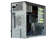 CHIEFTEC Uni XT-01B 350W Minitower,  mATX, Black (XT-01B-350GPB)