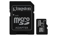 Kingston Flashminnekort (microSDHC til SD-adapter inkludert) - 16 GB - UHS Class 1 / Class10 - microSDHC UHS-I (SDCIT/16GB)