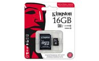 Kingston Flashminnekort (microSDHC til SD-adapter inkludert) - 16 GB - UHS Class 1 / Class10 - microSDHC UHS-I (SDCIT/16GB)