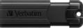 VERBATIM USB3.0 STORE N GO 128GB PINSTRIPE BLACK P-BLIST EXT (49319)