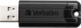 VERBATIM USB3.0 STORE N GO 32GB PINSTRIPE BLACK P-BLIST EXT (49317)