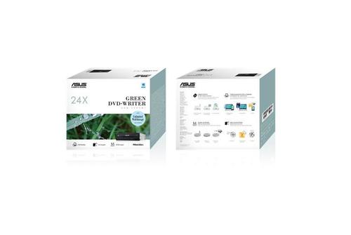 ASUS DRW-24D5MT Bulk E-Green DVD Writer SATA (90DD01Y0-B10010_OUTLET)