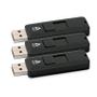 V7 4GB FLASH DRIVE 3PK COMBO 10MB/S READ 3MB/S WRITE MEM (VF24GAR-3PK-3E)