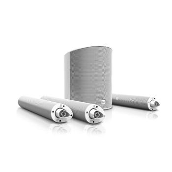 LD Systems Høyttaler PA MAUI 5 Hvit 800W 120dB Mixer Blutooth (LDMAUI5W)