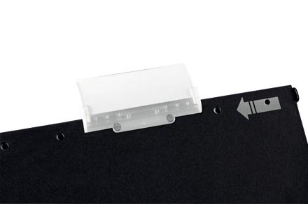 LEITZ Label Holder Act.Alpha Clear Bag of 5 (6126-00-03*5)