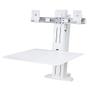 ERGOTRON WORKFIT-S DUAL MONITOR REAR MOUNTING BRIGHT WHITE ACCS (33-407-062)