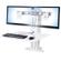 ERGOTRON WORKFIT-S DUAL MONITOR REAR MOUNTING BRIGHT WHITE ACCS (33-407-062)