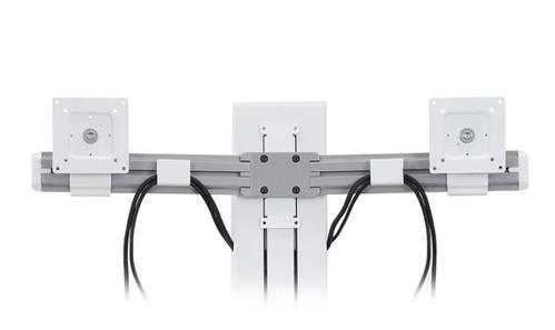 ERGOTRON WORKFIT-S DUAL MONITOR REAR MOUNTING BRIGHT WHITE ACCS (33-407-062)