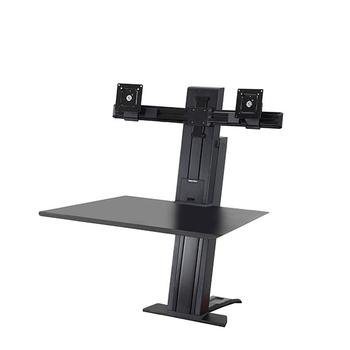 ERGOTRON WORKFIT-S DUAL MONITOR REAR MOUNTING ERGOTRON BLACK ACCS (33-407-085)