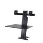 ERGOTRON WORKFIT-S DUAL MONITOR REAR MOUNTING ERGOTRON BLACK ACCS (33-407-085)