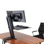 ERGOTRON WORKFIT-S DUAL MONITOR REAR MOUNTING ERGOTRON BLACK ACCS (33-407-085)