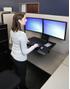 ERGOTRON WORKFIT-S DUAL MONITOR REAR MOUNTING ERGOTRON BLACK ACCS (33-407-085)