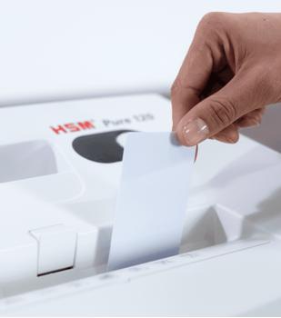 HSM Papir Shredders Pure 120 - 4,5x25mm (2313111)