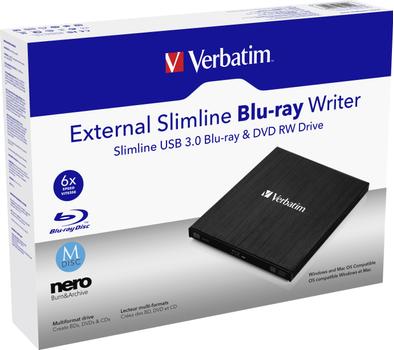 VERBATIM MOBILE BLU-RAY REWRITER USB3.0  IN (43890)