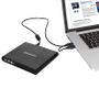 VERBATIM External CD/DVD ReWriter, USB 2.0, Slim, Black (98938)