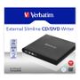 VERBATIM Verbatim DVW externer Slimline CD/DVD Brenner extern retail 98938 (Retail) (98938)