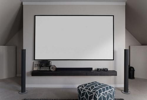 ELITE SCREENS ELITE AR92WH2 16:9 H:114.5 W:203.7 Fixed Frame Front Projection ScreenHome Cinema Projector (AR92WH2)