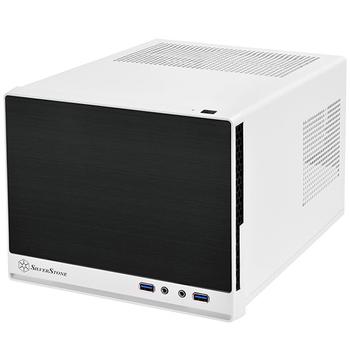 SILVERSTONE Sg13 Mini Tower Black, White (SST-SG13WB-Q)