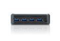 ATEN N US434 - USB peripheral sharing switch - 4 x SuperSpeed USB 3.0 - desktop (US434-AT)