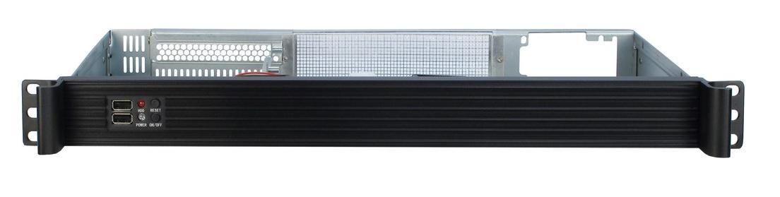 INTER-TECH K-126L 1U Rack Chassi Svart (88887000)