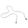 PNY LIGHTNING CHARGE + SYNC CABL BRAIDED 1.2M SPACE GREY METALIC CABL (C-UA-LN-EFL-04)