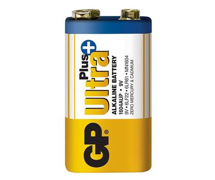 GP Ultra Plus Alkaline 9V-batteri 1-pack (151125)