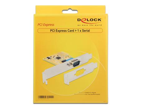 DELOCK PCI Express Card > 1x Serial (89444)
