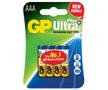 GP Batteri Ultra Plus AAA/LR03 - 4-PK 4 stk AAA/LR03 Batteri