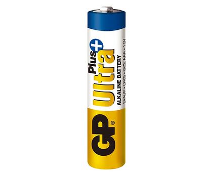 GP Ultra Plus Alkaline AAA-batteri,  24AUP/ LR03,  4-pakk (151122)