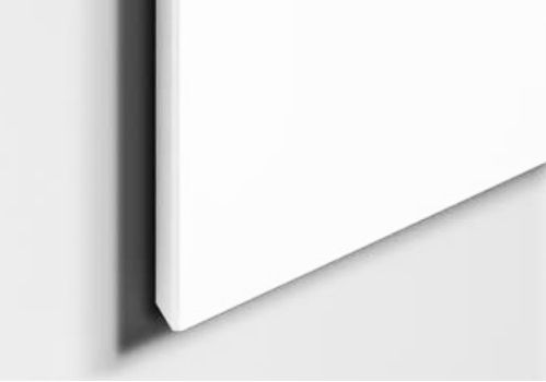 LINTEX Whiteboard-tavle 249x119 cm Air u/ramme (27829AIR)