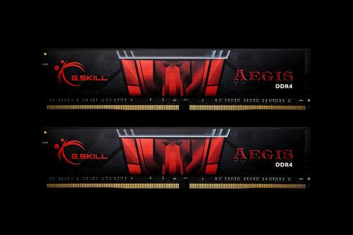 G.SKILL 8GB (2 x 4 GB) DDR4 2400MHz CL17 Aegis Svart (F4-2400C17D-8GIS)
