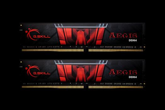 G.SKILL AEGIS - DDR4 - 16 GB: 2 x 8 GB - DIMM 288-pin - 3000 MHz / PC4-24000 - CL16 - 1.35 V - ikke-bufret - ikke-ECC (F4-3000C16D-16GISB)