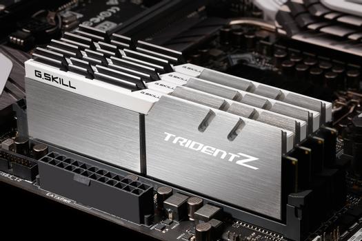 G.SKILL TridentZ Series - DDR4 - sett - 32 GB: 2 x 16 GB - DIMM 288-pin - 3200 MHz / PC4-25600 - ikke-bufret (F4-3200C16D-32GTZSW)