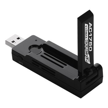 EDIMAX AC1750 Dual-Band Wi-Fi USB 3.0 Adapter with 180-degree Adjustable Antenna (EW-7833UAC)