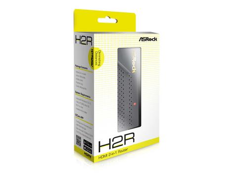 ASROCK H2R 2-In-1 Router Wireless  (90-XH0000-22AEB2)