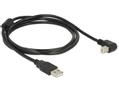DELOCK Kabel USB 2.0 Typ-A Stecker > USB 2.0 Typ-B Stecker gewinkelt 1 (84810)