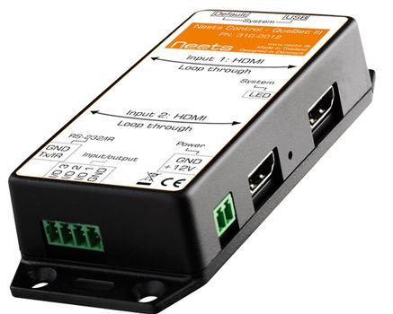 NEETS Control - QueBec III - 2 X HDMI Auto projektorkontoll,  IR / Rs232 -  I/O (310-0012)