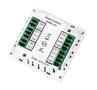 NEETS Control - EcHo, EU, Polar white 8 knapper LED, IR - Rs232 - I/O med ekstra ramme og deksel i underkant. (310-0150)