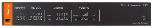 NEETS Audio Amplifier - 2:25 Network Controlled Stereo Audio Amplifie (312-0010)
