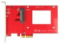 DELOCK PCI Express kortti, x4 V3.0, U.s SFF-8639, NVMe (89469)
