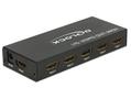 DELOCK HDMI Switch Delock 5 ingång -> 1 utgång 4K (18685)