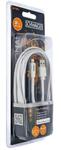 SCHWAIGER USB 2.0 Kabel Apple Lightning 2,0m Flachkabel weiß (LKF200L532)