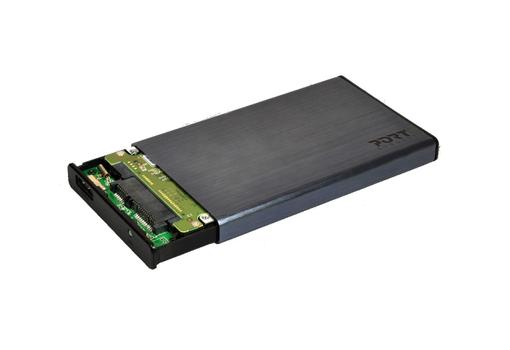 PORT DESIGNS 2.5"" USB Type-C SATA HDD Enclosure /900035 (900035)