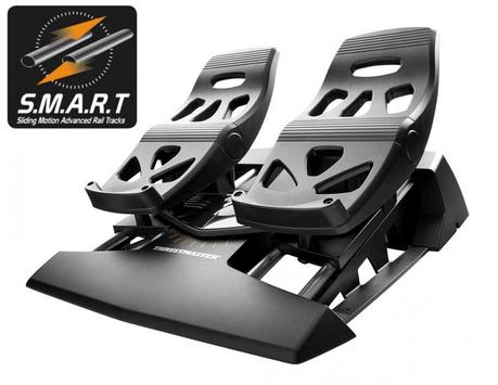 Thrustmaster T.16000M FCS Flight Pack - kontrollspak,  gasspjeld og pedaler - kablet (2960782)
