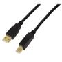 LOGILINK - USB 2.0 AM/ BMActive Repeater Cable, 10m (UA0264)